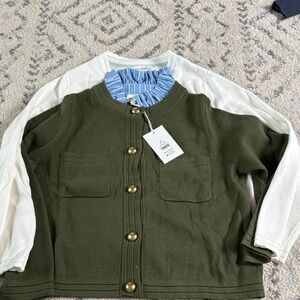 2 cardigans- new! Never worn